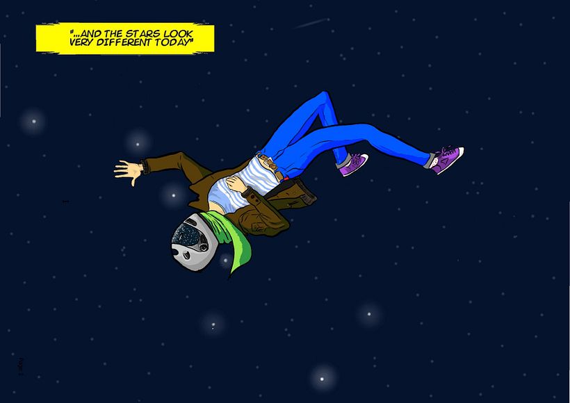 And the stars look very different today. -1