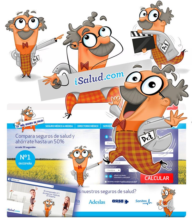 Mascotas corporativas. Nuevo espacio web 3