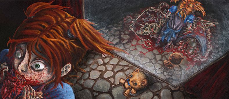 Ilustración de terror 0