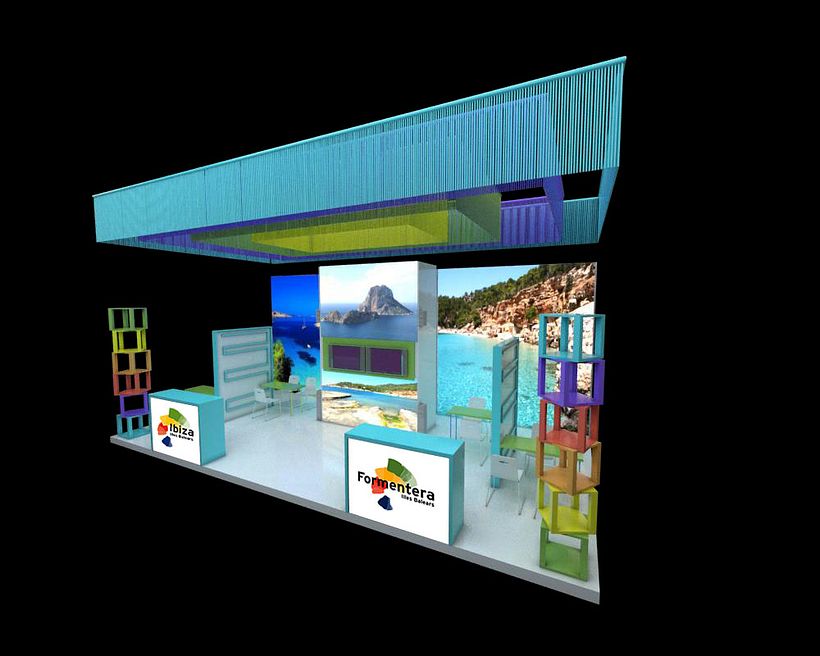 Propuesta Design Stand Ibiza / Formentera Berlin 2014 0