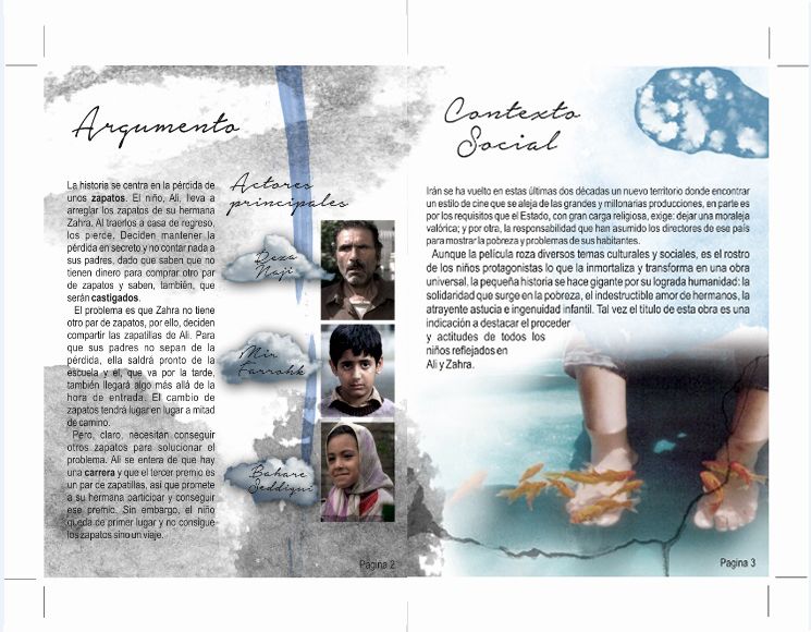Movie Book Children of Heaven - Libro de pelicula 2