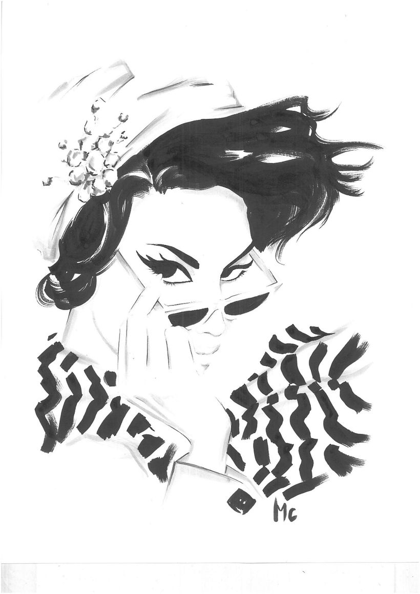 SINGULARITY II - Serie en tinta china -1