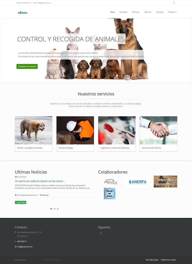 Web Esprineco S.L. 0
