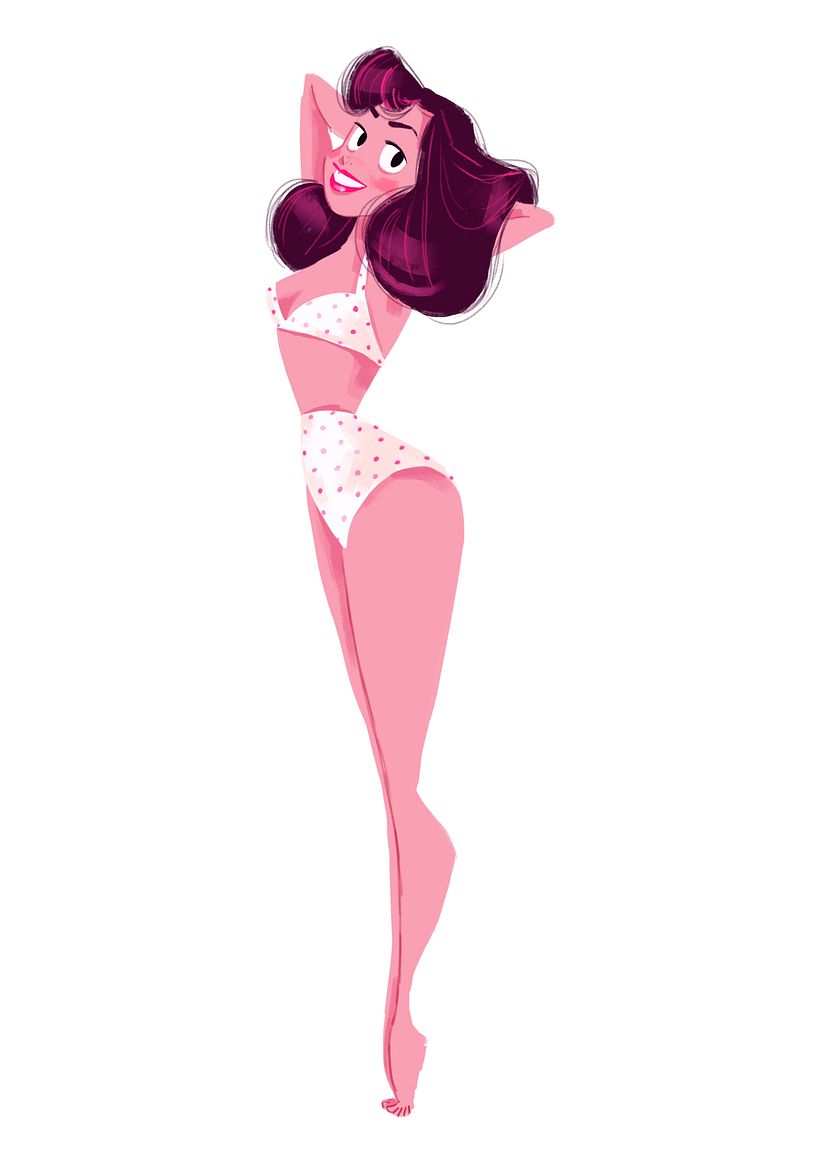 Pin-ups en bikini 3