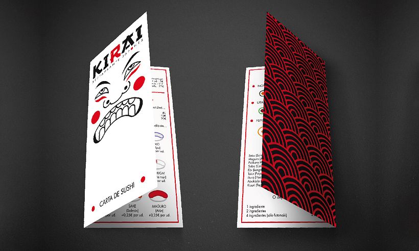 Branding Restaurante Japonés "KIRAI" 8