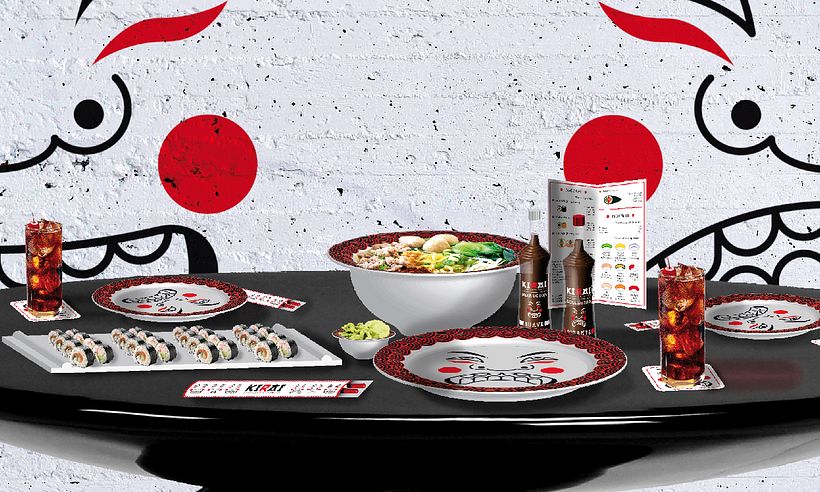 Branding Restaurante Japonés "KIRAI" 14