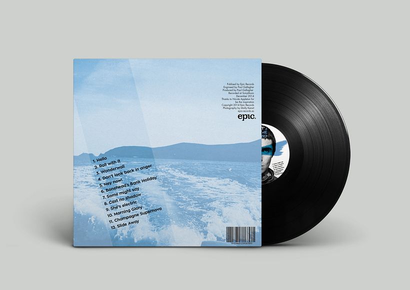 Rediseño vinilo Oasis 0