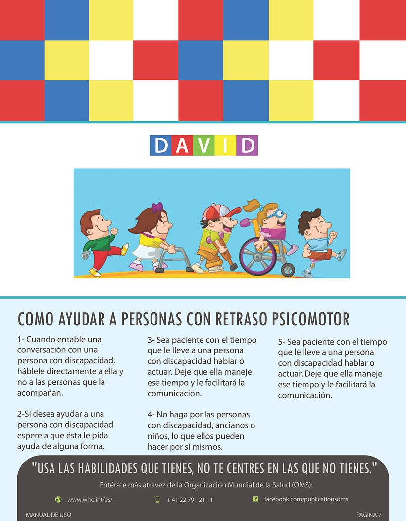 Manual de juego para niños con retraso psicomotor. 8