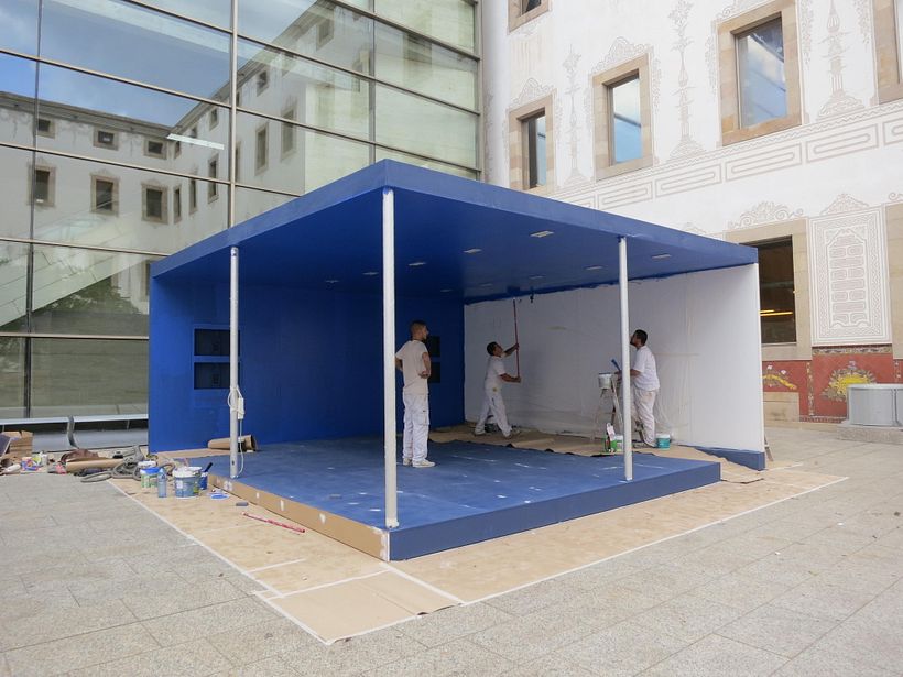 Montaje y supervisión de la pop-up store para Ck en el  SÓNAR 2012.