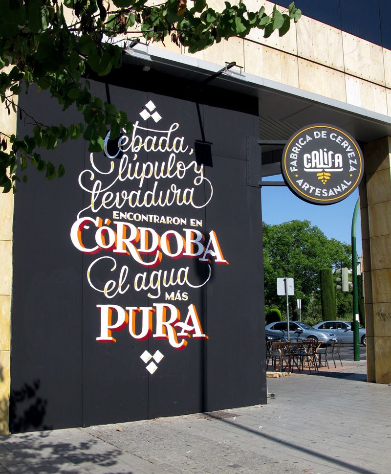 Cervezas Califa. Lettering y Rótulos - Branding & Identity