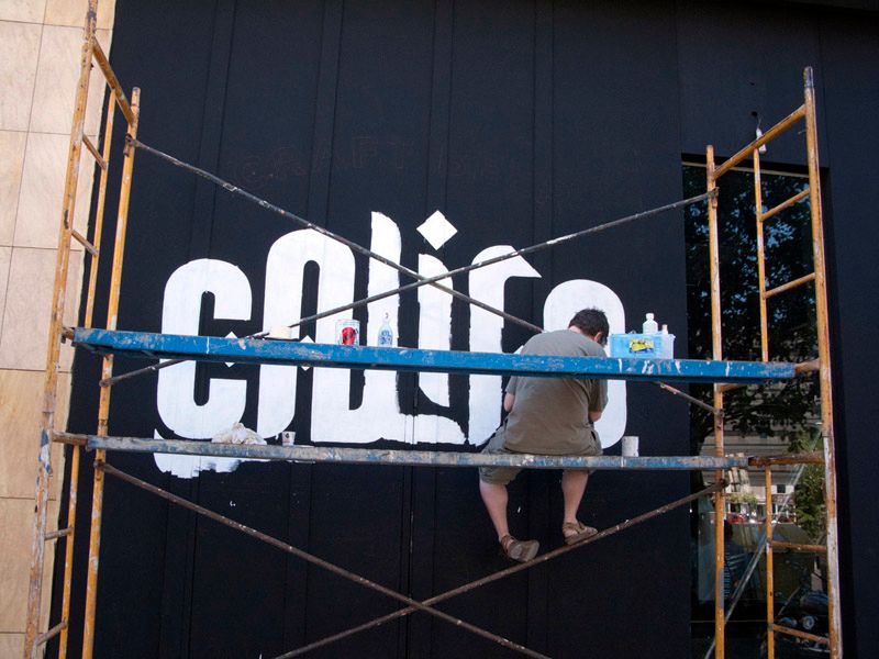 Cervezas Califa. Lettering y Rótulos - Branding & Identity