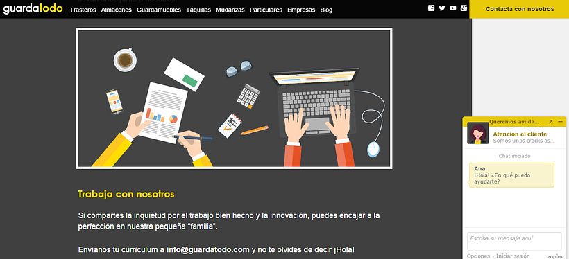 Nueva web de Guardatodo 2