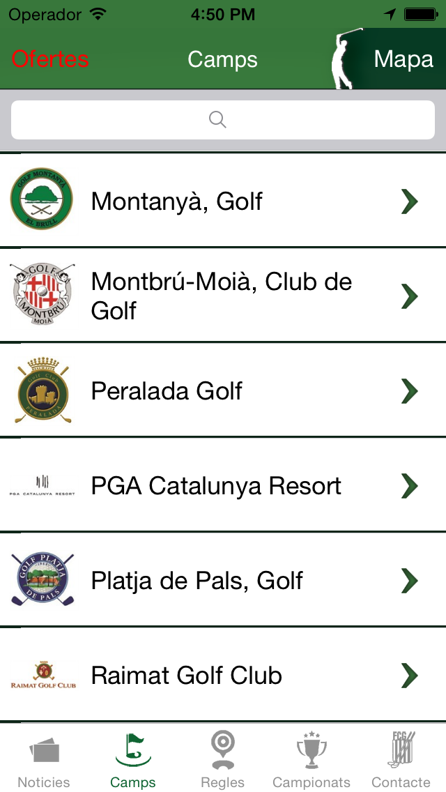 Federación Catalana de Golf 2
