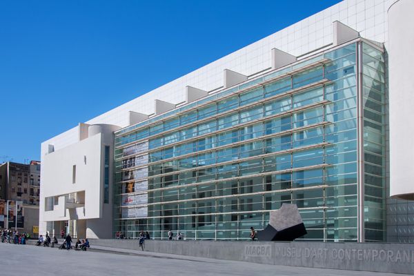 Architectuurfotografie - MACBA Museum (Barcelona) 1