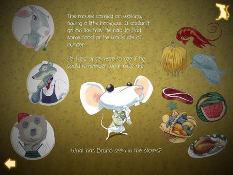 What mice eat? An interactive story ebook. 10