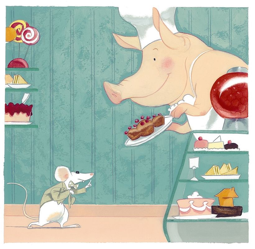 What mice eat? An interactive story ebook. 9