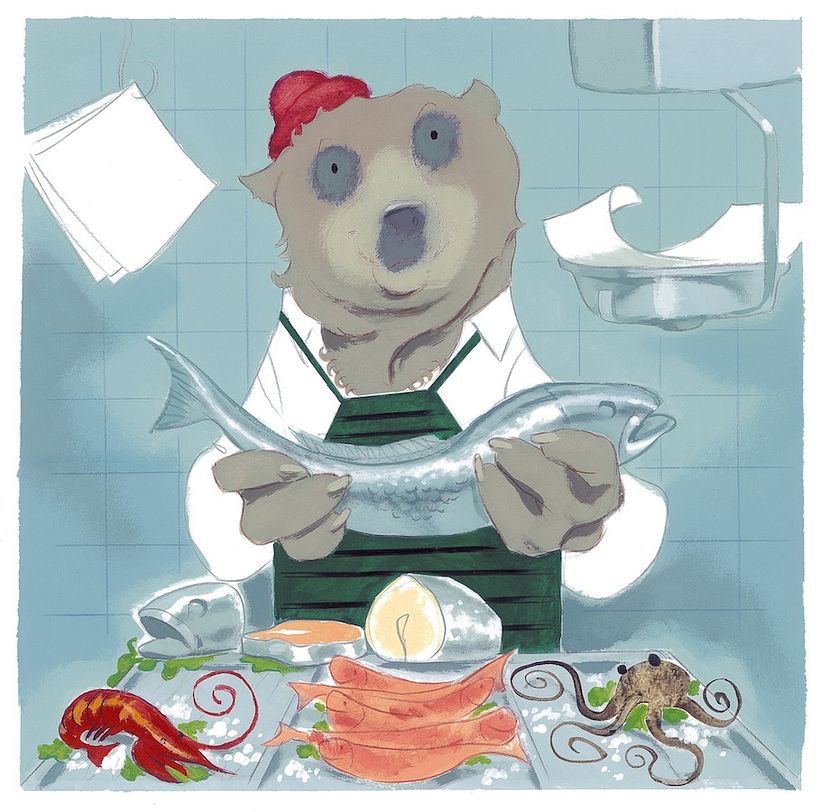 What mice eat? An interactive story ebook. 5