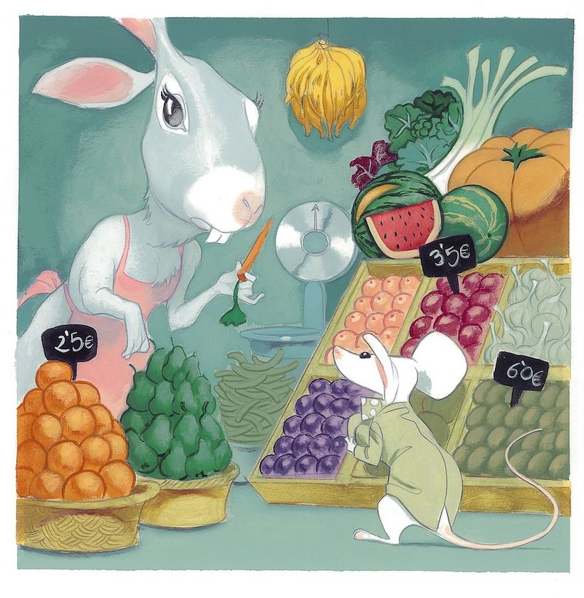 What mice eat? An interactive story ebook. 7