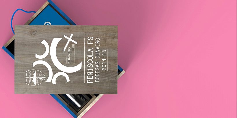 Packaging Promocional para Peñiscola FS Bodegas Dunviro 1