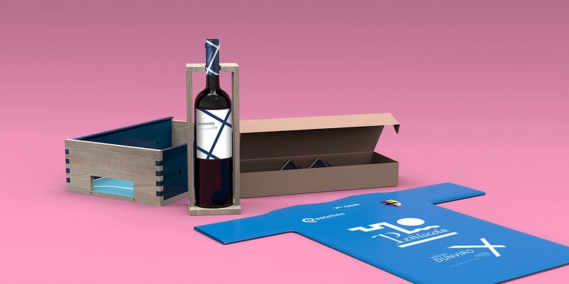 Packaging Promocional para Peñiscola FS Bodegas Dunviro 3