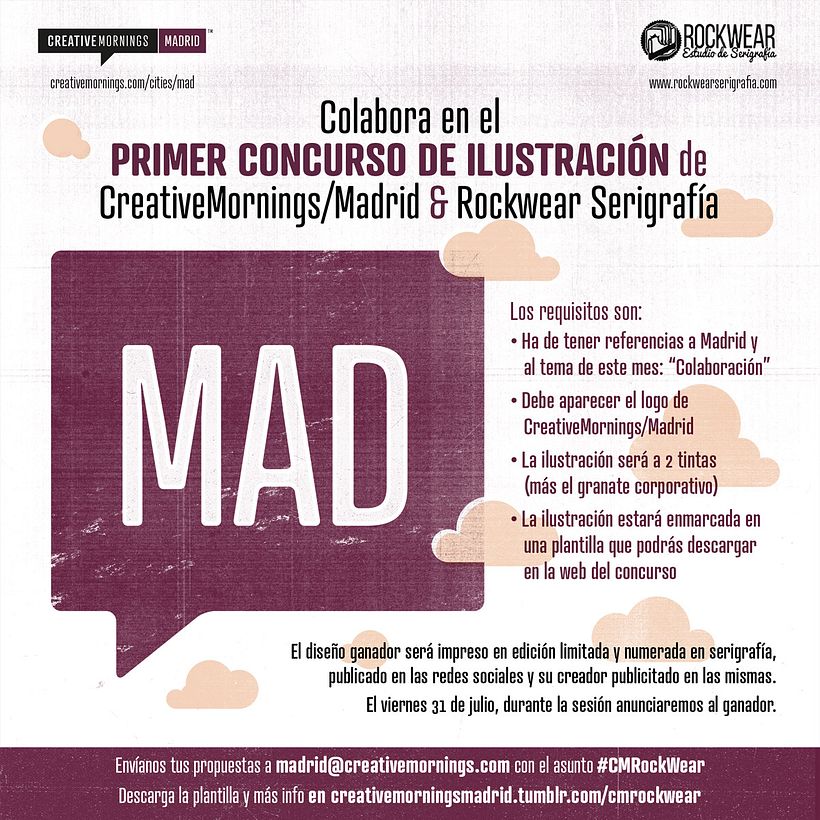 Primer Concurso CreativeMornings/Madrid 0