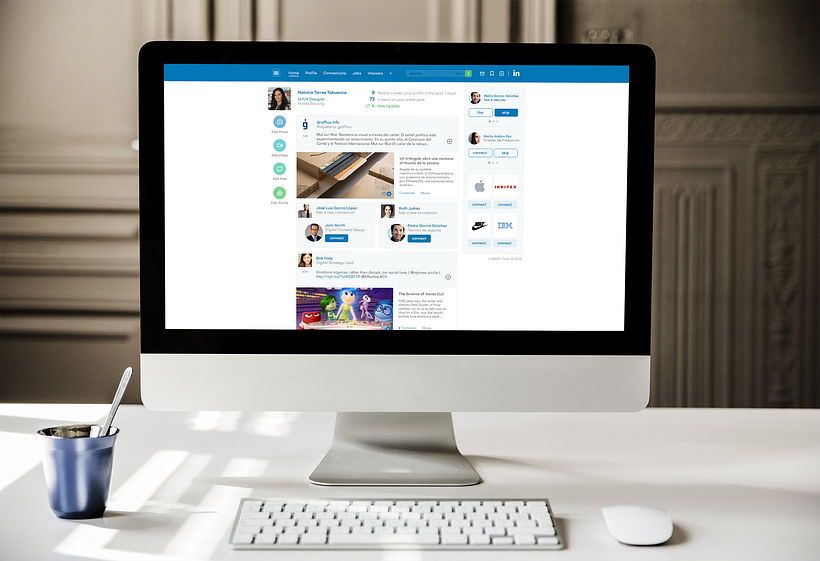 Linkedin Redesign 0