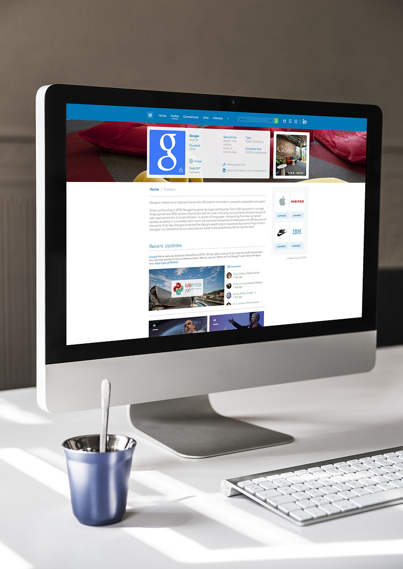 Linkedin Redesign 3