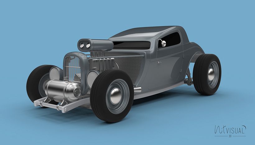 Hot Rod 3D 3
