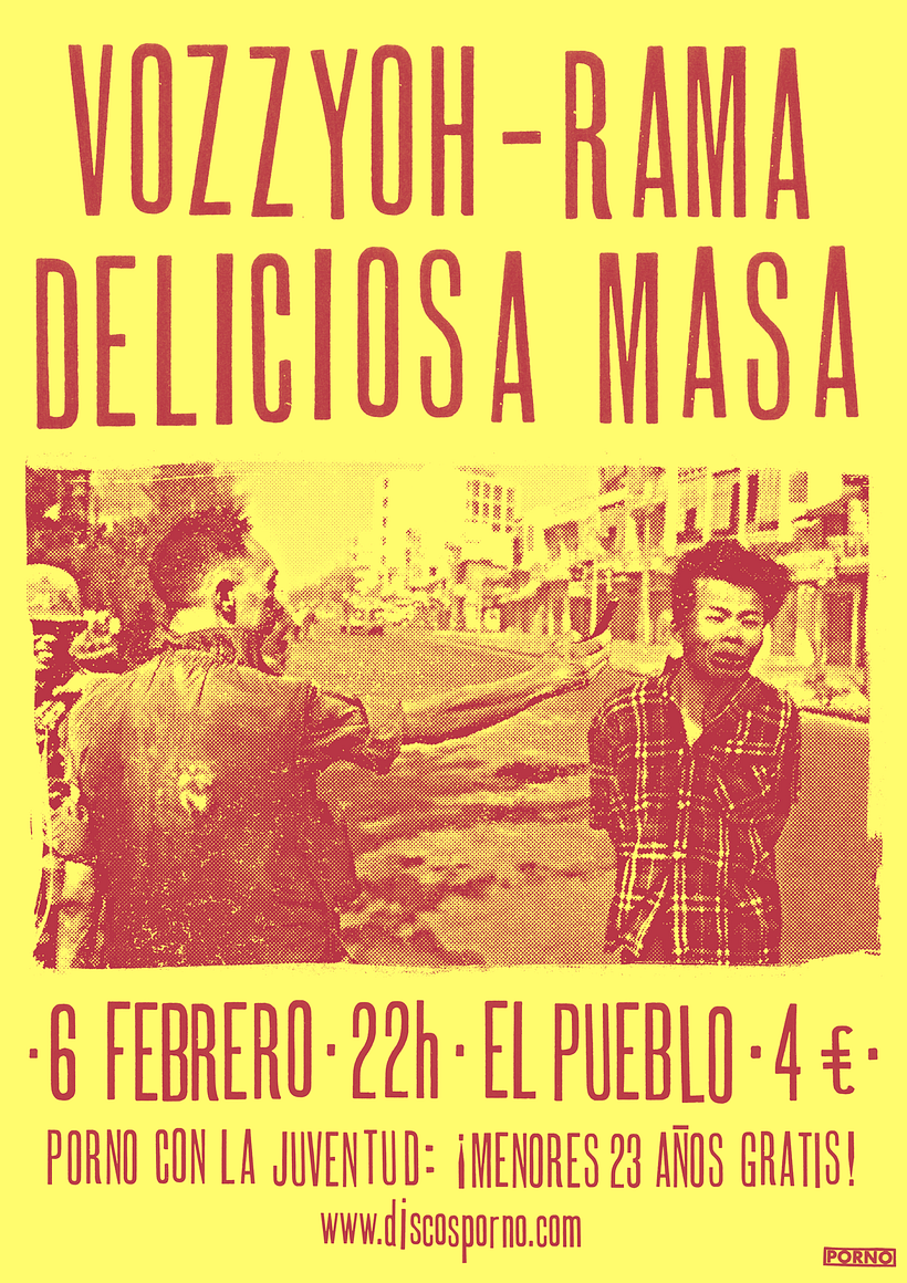 VOZZYOW+RAMA+DELICIOSA MASA POSTER 0
