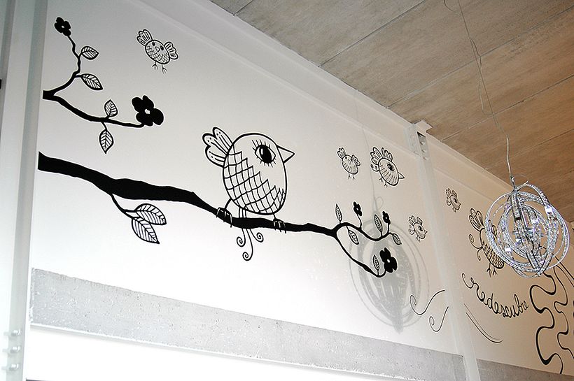 Mural tienda de decoración 9