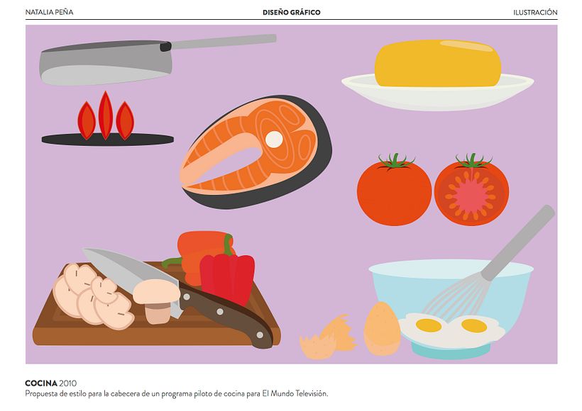 Varios proyectos de ilustración 1