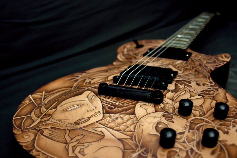 Les Paul & Tattoo -1