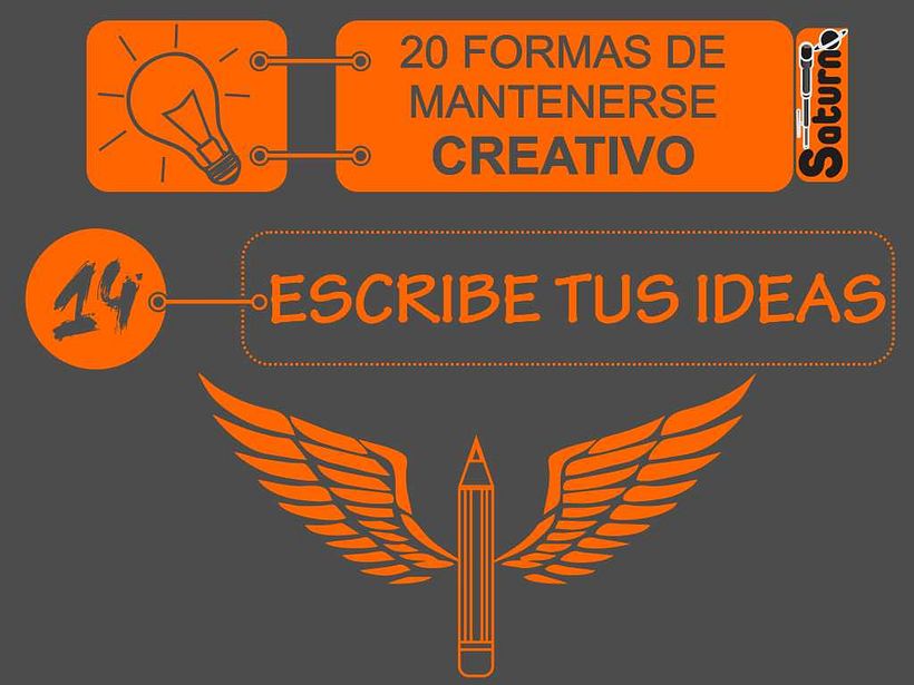 20 FORMAS DE MANTENERSE CREATIVO-PARTE II 3