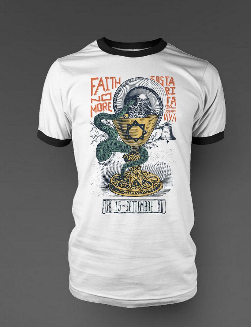 Afiche para Faith no more en Costa Rica 4