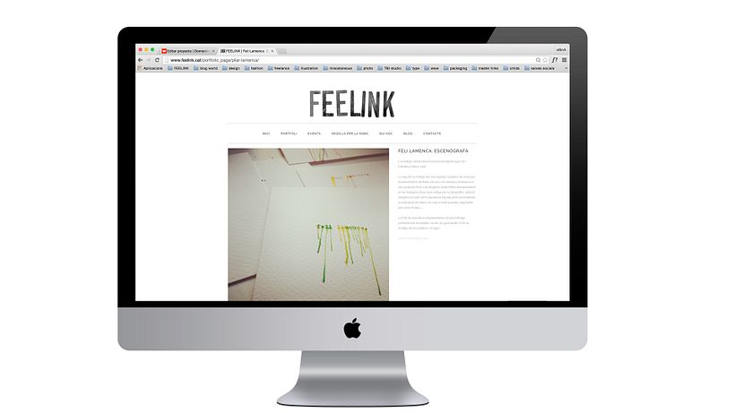 Feelink.cat · web portfolio 2
