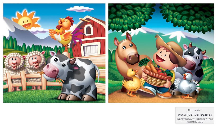 Ilustraciones: Editorial, Infantil y Packaging  0