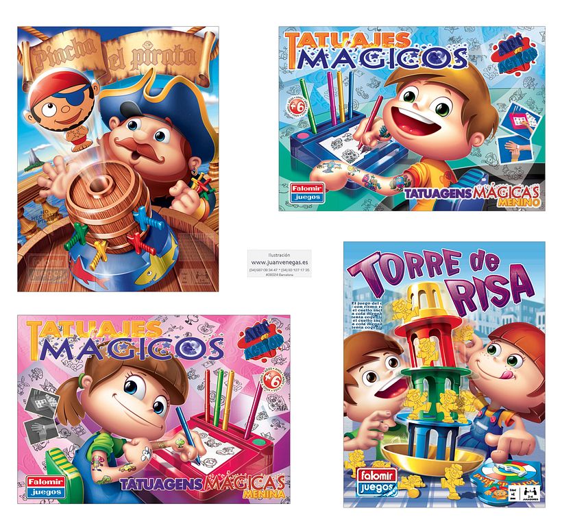 Ilustraciones: Editorial, Infantil y Packaging  1