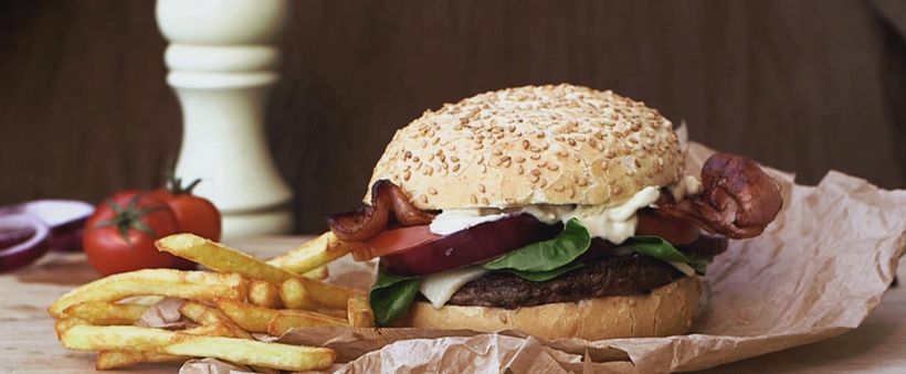 A burger in #140frames 9
