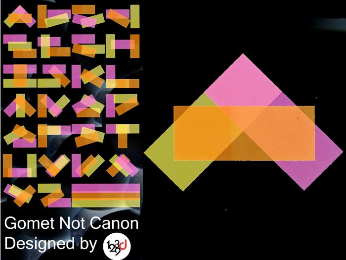 Gomet Not Canon Lettering 0
