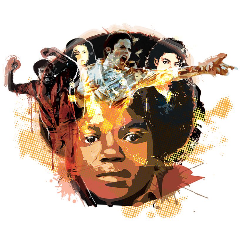 En vez de Jackson Five... Five Michael Jackson!!! -1