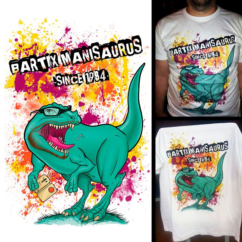 Camiseta Manisaurus -1