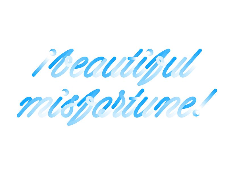 Adéu - Typography