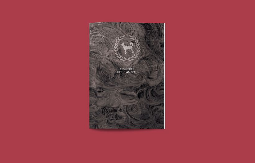 LUKANIKOS RIOT FANZINE - Editorial Design