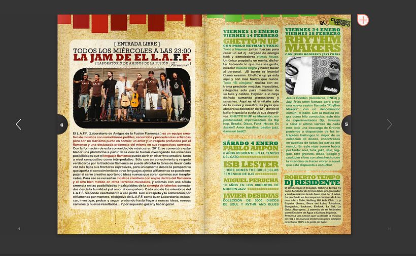 Diseño Editorial  |   Tempo Club Magazine 2