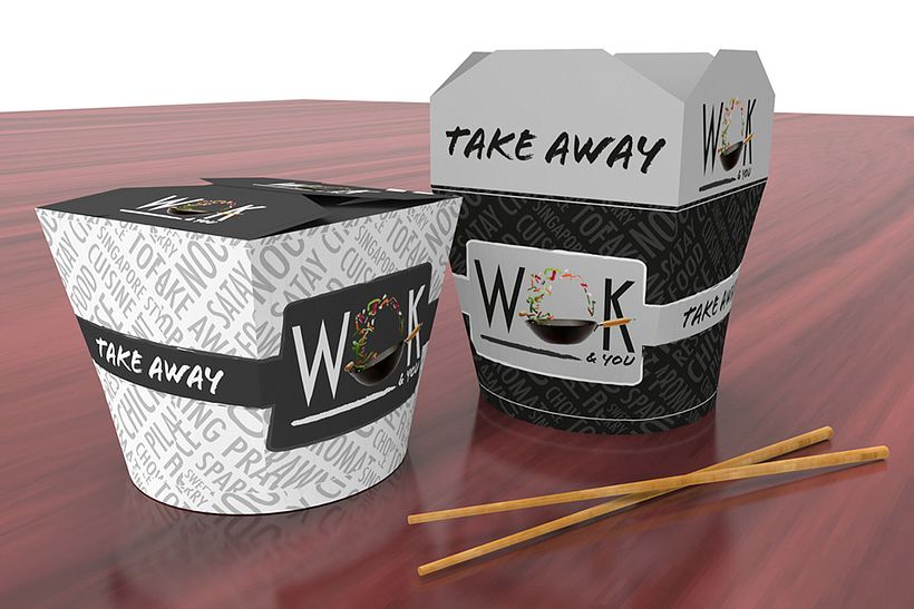 Logotipo Wok & You 4