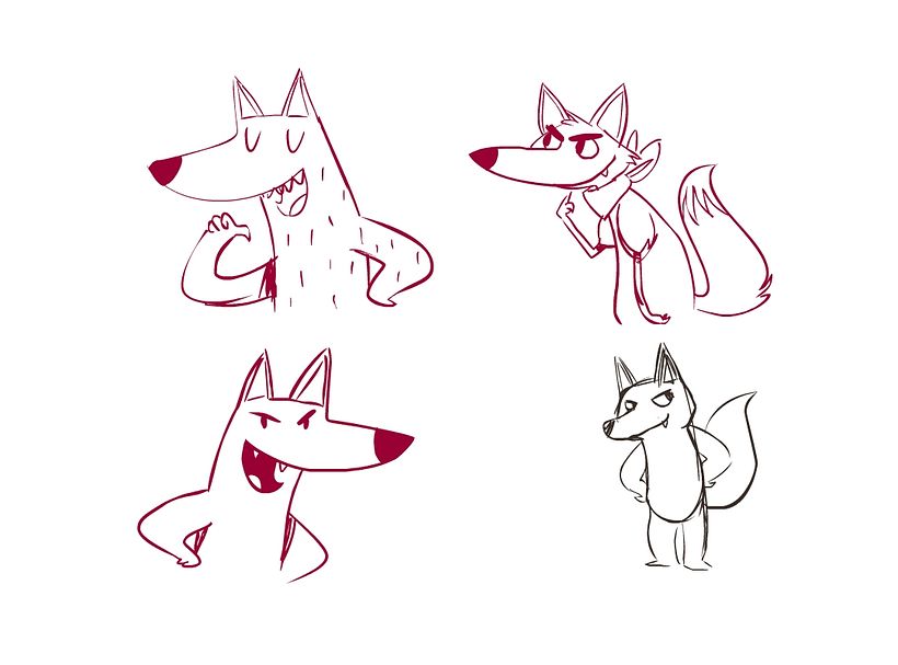 Character Design- 3 Little Pigs 4