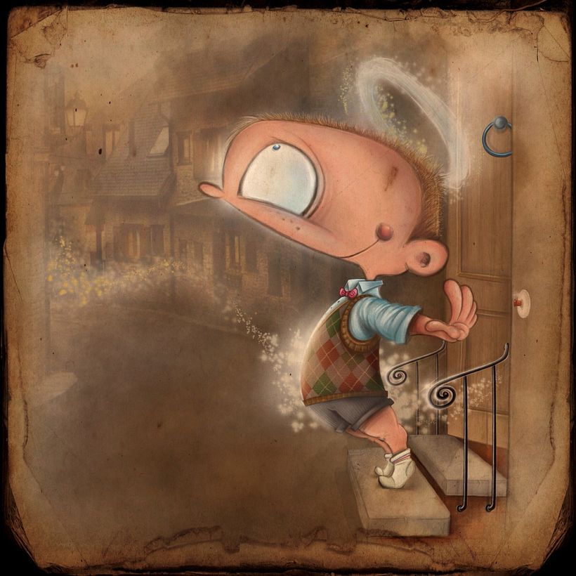 ILUSTRACIÓN dibujada con el Ipad 1