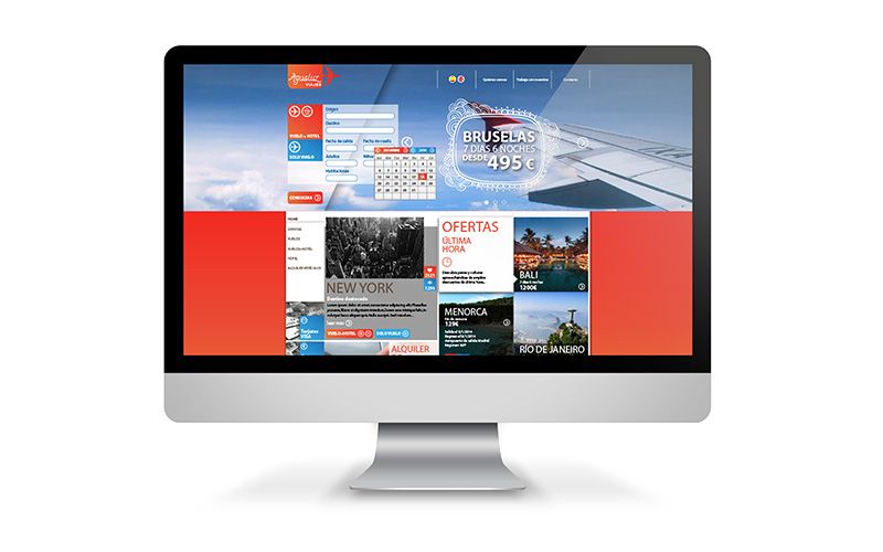 Web Agualuz Viajes 8