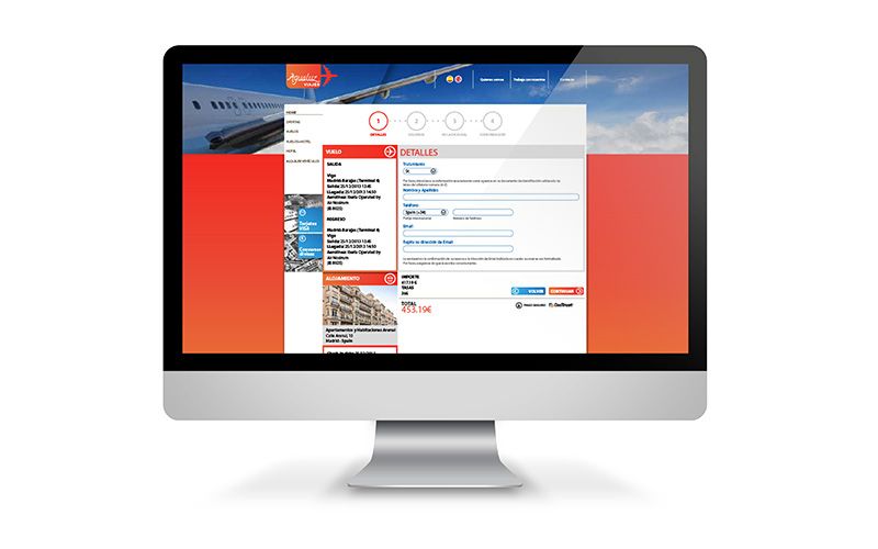 Web Agualuz Viajes 9