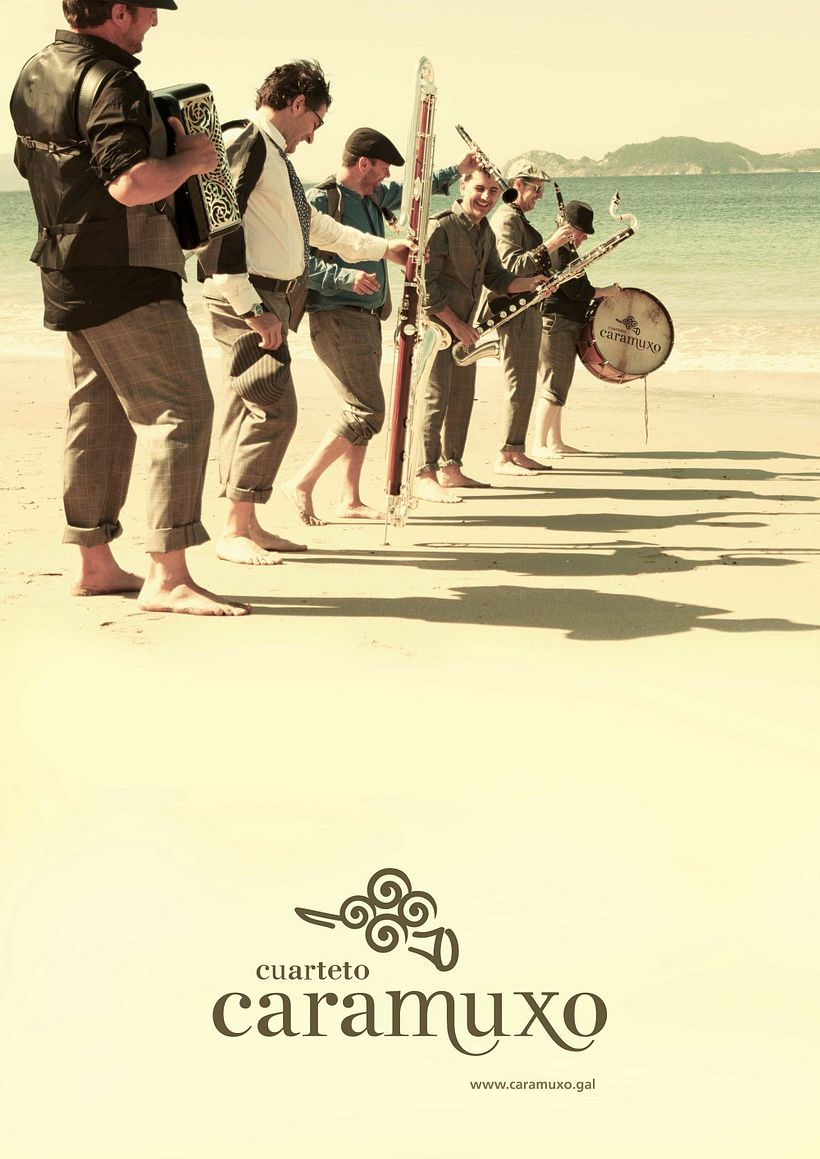 Logotipo Cuarteto Caramuxo  3